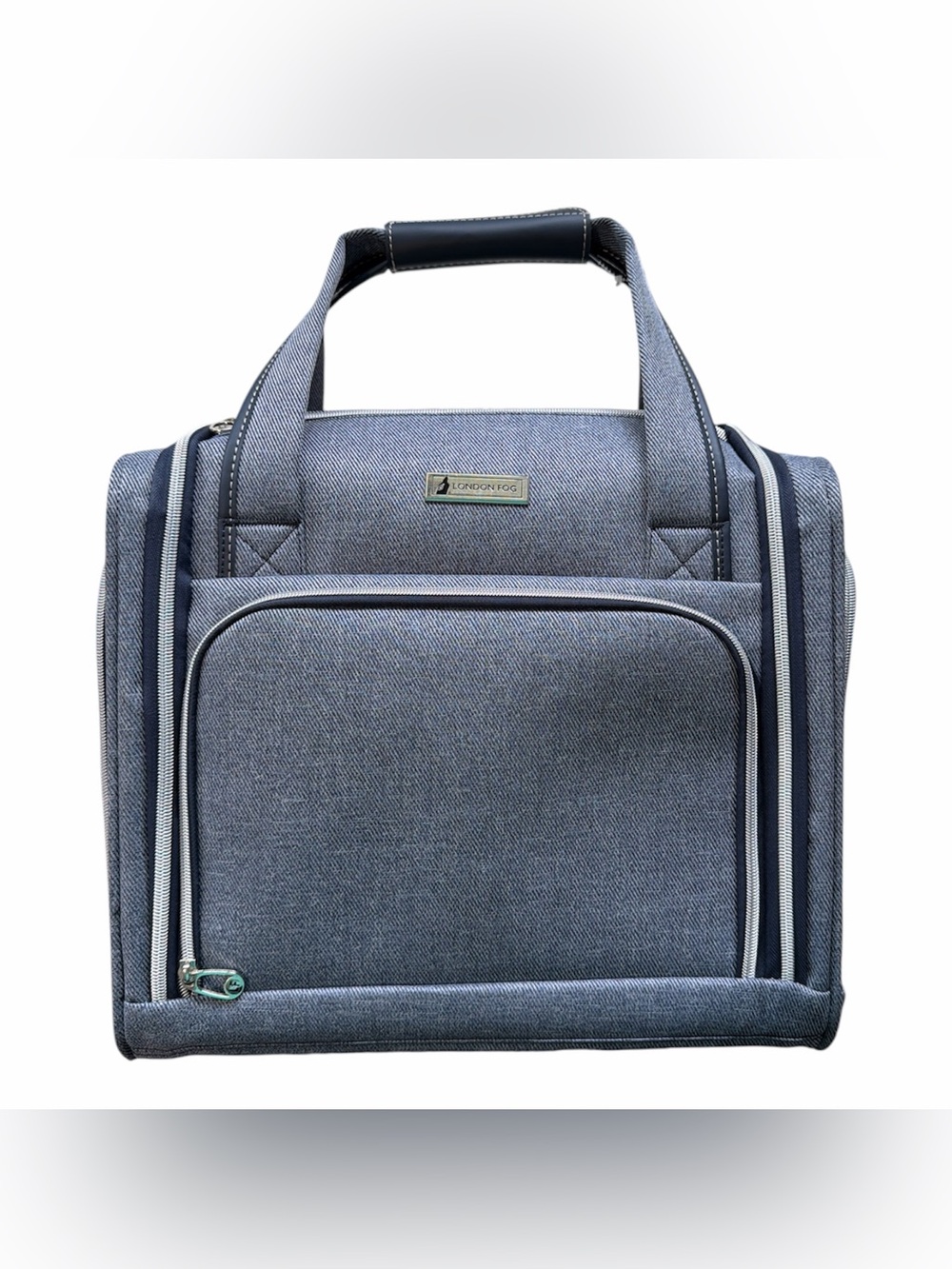 London Fog Men's Light Blue Toiletry Travel Bag
